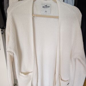 Hollister Women's Off-White Cardigan